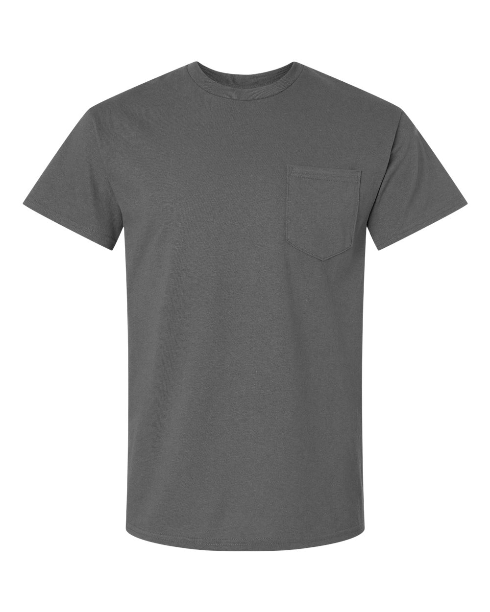 Gildan Ultra Cotton Pocket T-Shirt in Charcoal