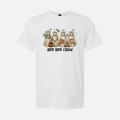 Boo Boo Crew Halloween Nurse 1 shirt in White