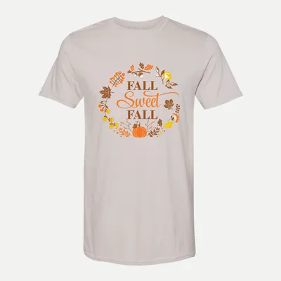 Fall Sweet Fall shirt in Ice Grey