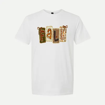 Coquette Fall Fall Sublimation shirt in White