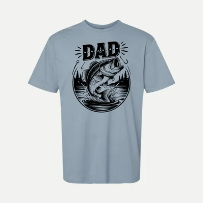 Dad Hunting Fishing Bundle 1 shirt in Stone Blue