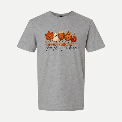 Fall Halloween Sublimation Bundle 21 shirt in Sport Grey