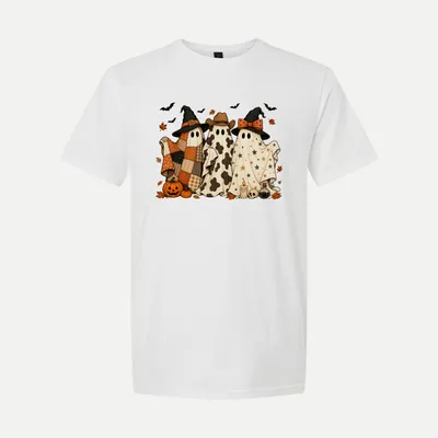 Halloween Cute Western Witch Ghost shirt in White