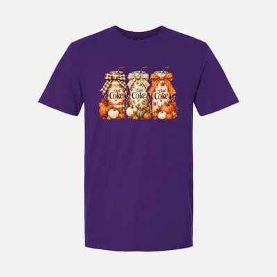 Fall Halloween Clipart 12 shirt in Purple