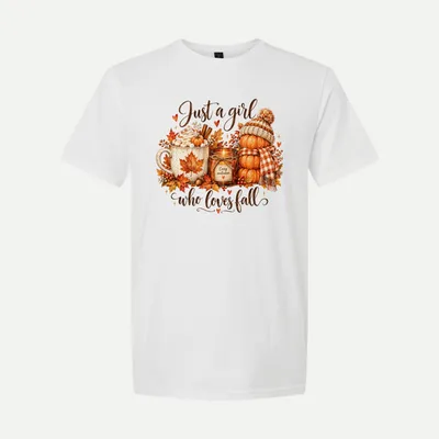 Fall Halloween Clipart 13 shirt in White