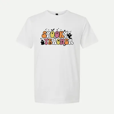Spooky Teacher SVGHalloween Teacher 2 shirt in White