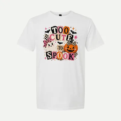 Coquette Ghost Pumpkin Halloween shirt in White