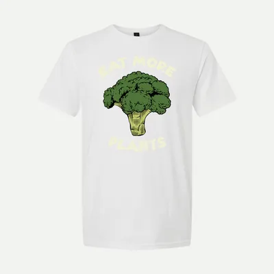 Eat More Plants Farming shirt in White