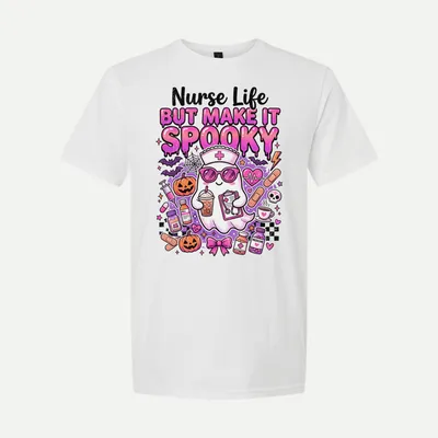 Nurse Life Spooky Halloween shirt in White