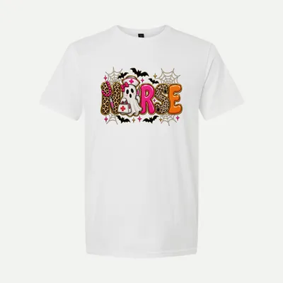 Halloween Nurse Ghost shirt in White