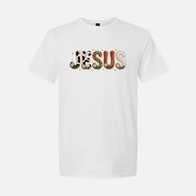 Christian Jesus shirt in White