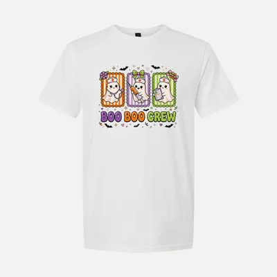 Boo Boo Crew Halloween Nurse shirt in White
