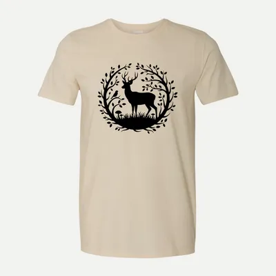 Deer hunting Fishing hunting 6 shirt in Natural