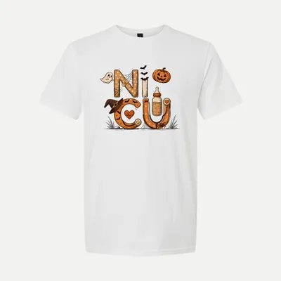 NICU Halloween Nurse Fall Vibes shirt in White