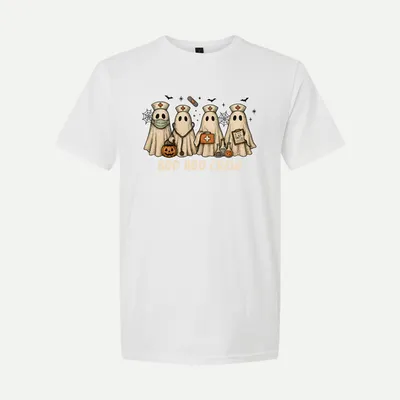 Boo Boo Crew Halloween Nurse 2 shirt in White