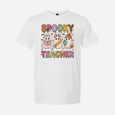 Spooky Teacher Halloween Teacher shirt in White
