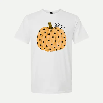 Preppy Boho Fall Pumpkin Clipart 6 shirt in White