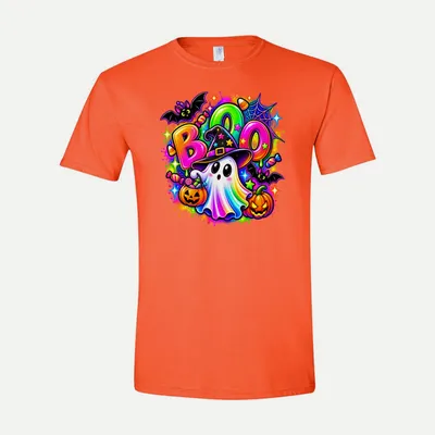 Colorful Cute Halloween Clipart shirt in Orange