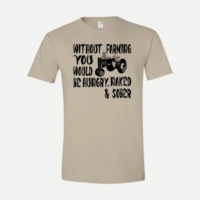 Without farming you would be 3 shirt in Sand