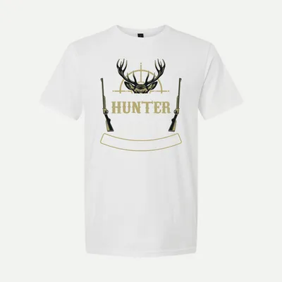 Im Dad And Hunter Deer shirt in White