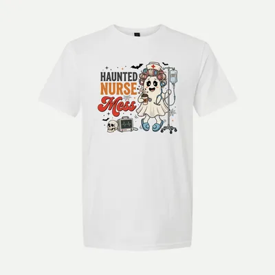 Funny Halloween Nurse Funny shirt in White
