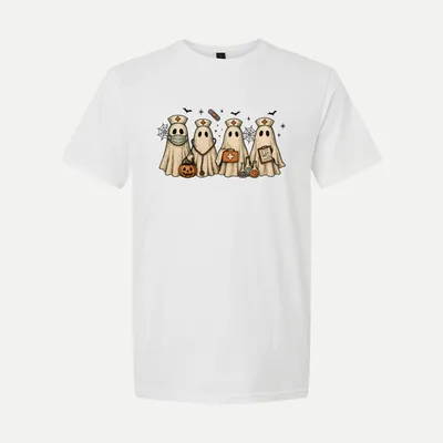 Boo Boo Crew Halloween Nurse 3 shirt in White
