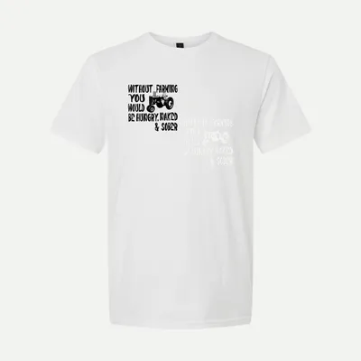 Without farming you would be 1 shirt in White