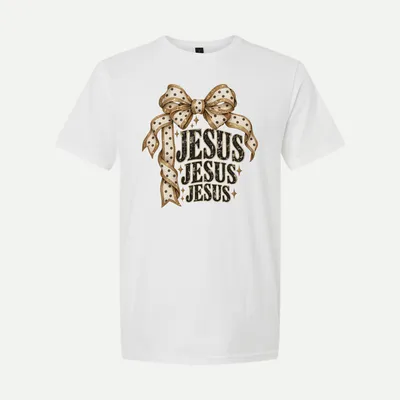 Jesus Jesus Jesus Sublimation shirt in White