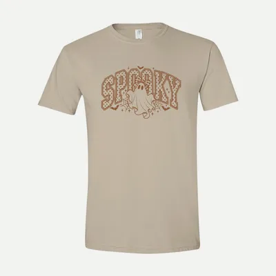 Preppy Coquette Spooky Halloween 1 shirt in Sand