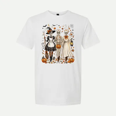 Funny Halloween Nurse Cute Ghost shirt in White