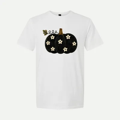 Preppy Boho Fall Pumpkin Clipart 5 shirt in White
