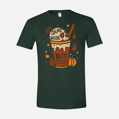 Pumpkin Spice SVGFall Coffee Sign 4 shirt in Forest