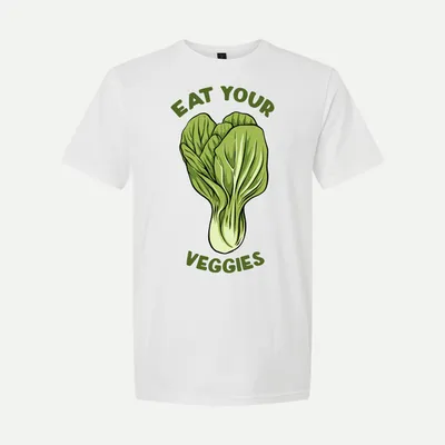 Eat Your Veggies Farming shirt in White
