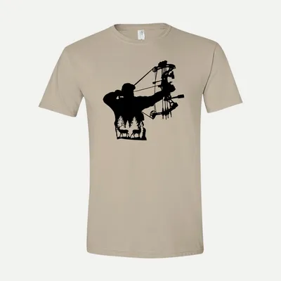 Compound Bow Deer Hunting shirt in Sand