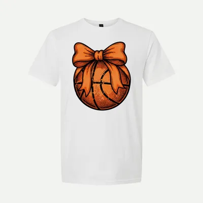 Coquette Basketball Bow 2 shirt in White