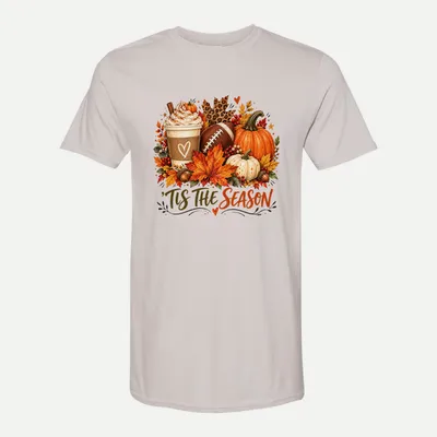 Fall Halloween Clipart 18 shirt in Ice Grey