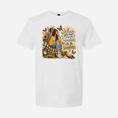 Sunflower Woman Autumn Boho shirt in White
