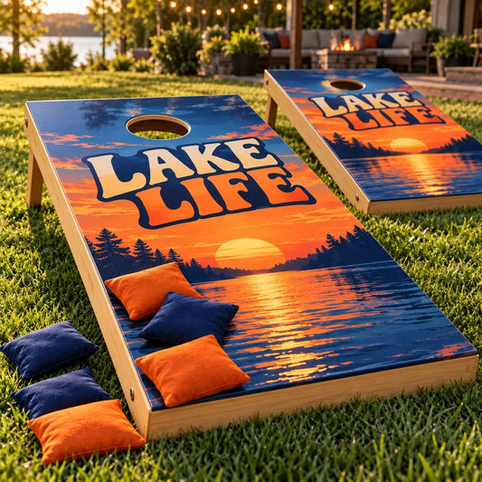 Custom Cornhole Wraps: How to Choose a Design and Apply It