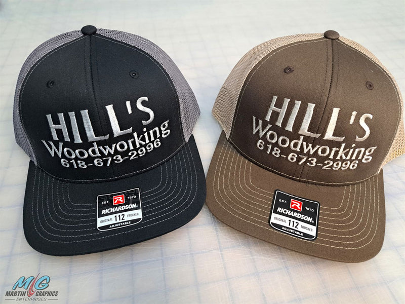Leatherette patch hat