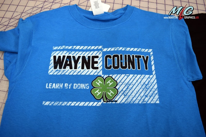 Wayne County 4-H club shirt
