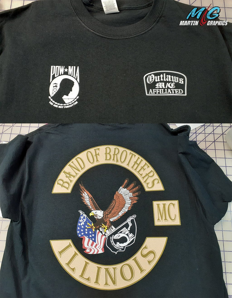 Band of brothers — custom apparel