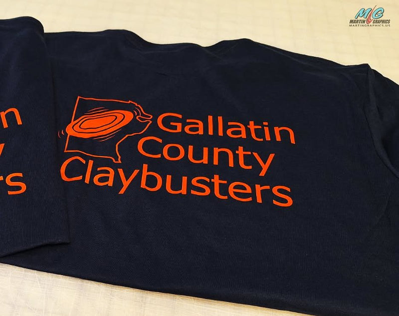 Gallatin County Claybusters team shirts
