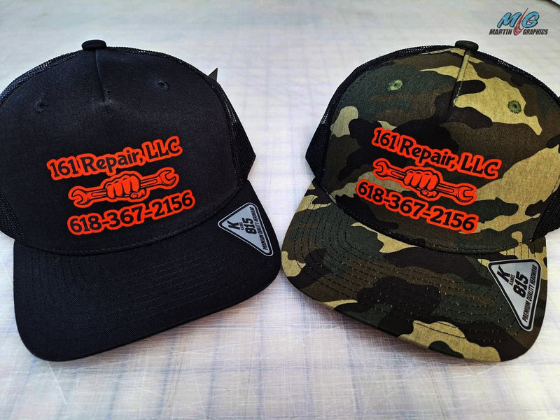 161 Repair LLC printed hats