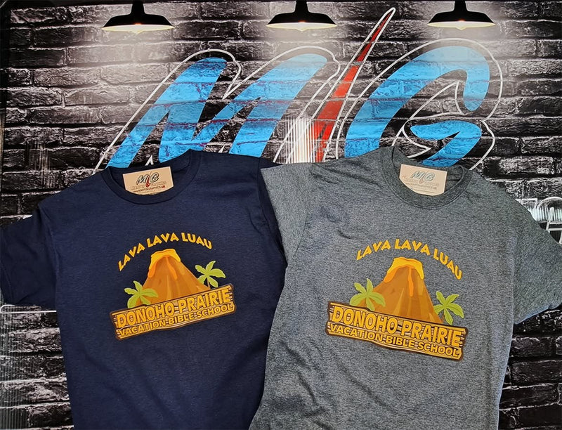 Lava Lava Luau shirts for Donoho Prairie