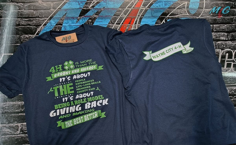 Wayne City 4-H giving back shirts