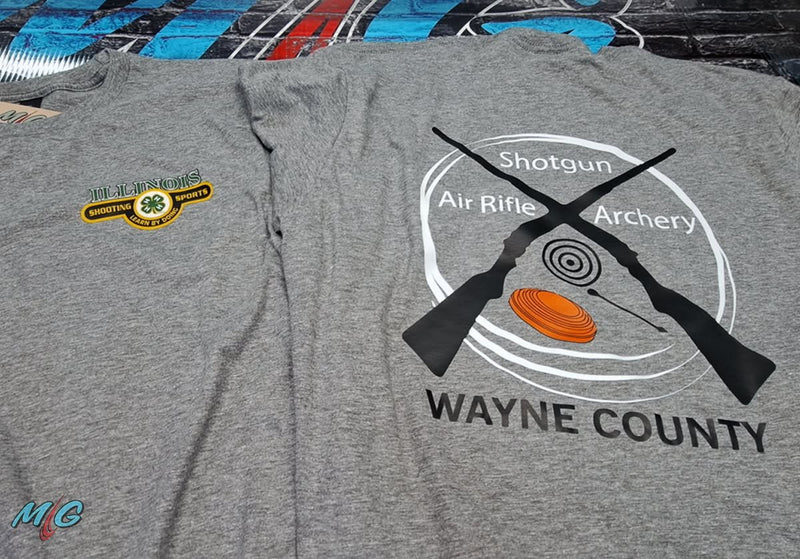 Wayne County 4-H shooting sports shirts
