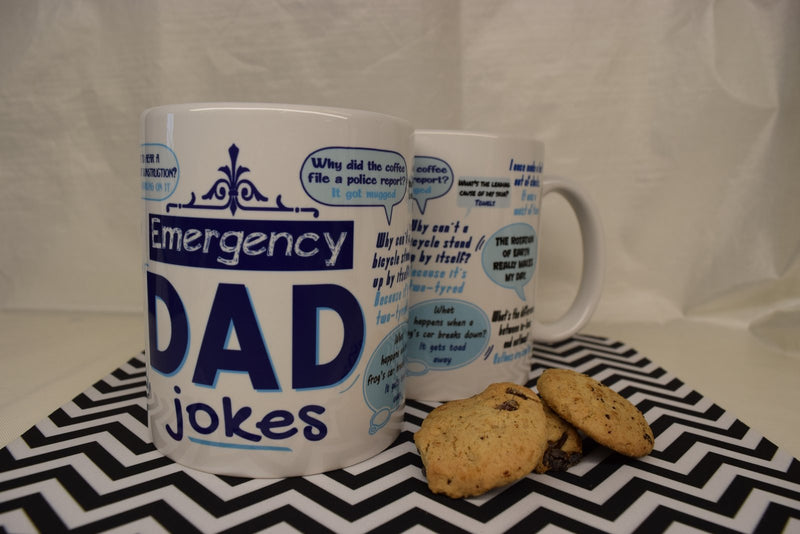 Novelty coffee mug with full color print