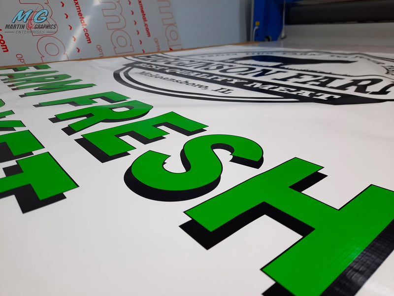 Customer project — sign work