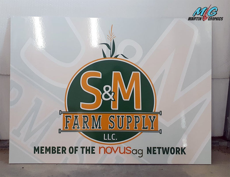 Customer project — sign work