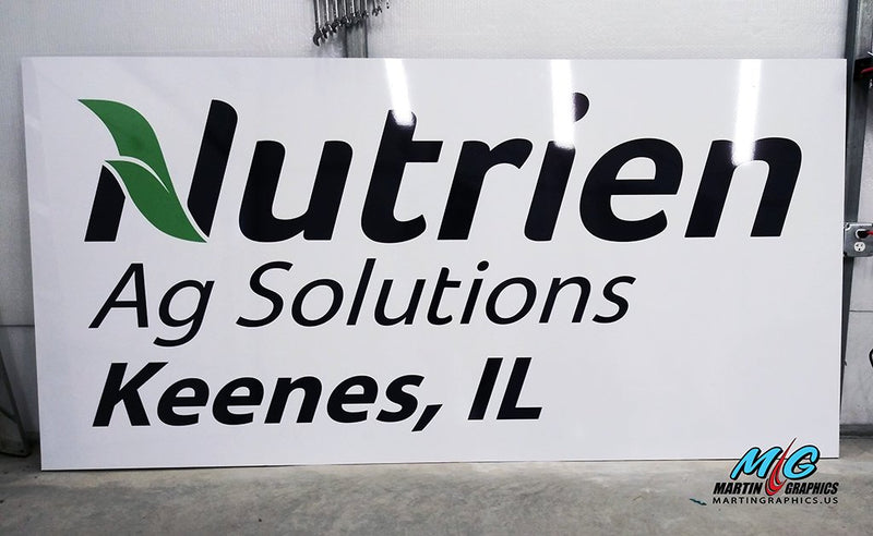 Customer project — sign work